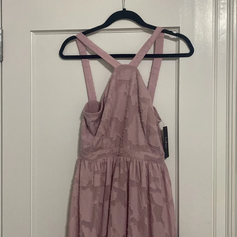 Maxi Blush Lulus dress - Picture 2 of 6